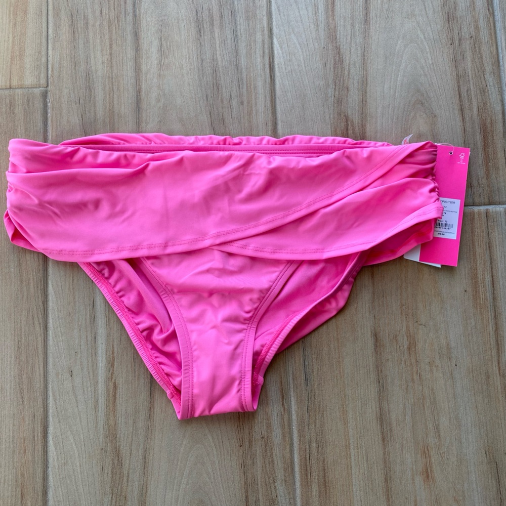 Lilly Pulitzer swim bottom Prosecco pink sz 12